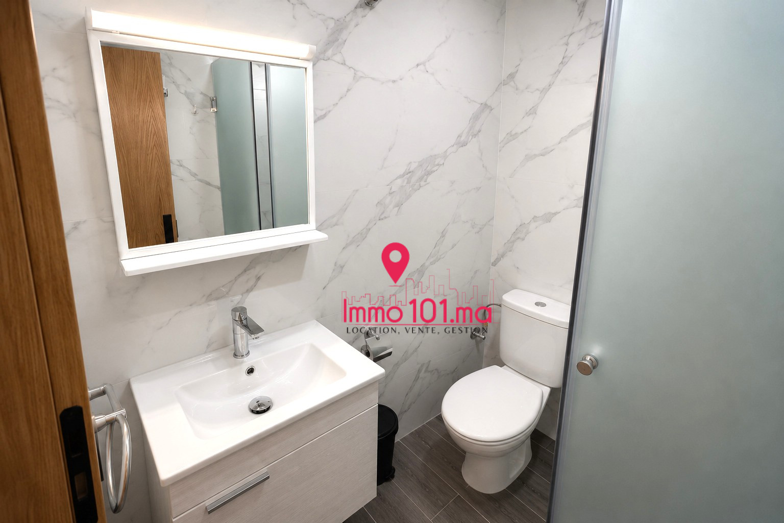Location studio meublé à l’Agdal ZLLAM2487